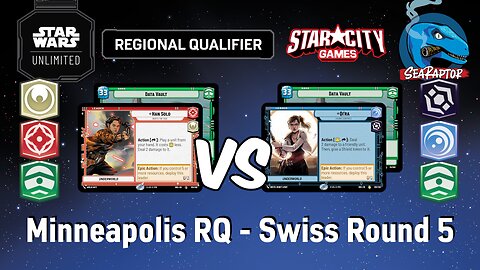 Star Wars Unlimited - Set 4 Minneapolis RQ - Round 5: Han Solo (SHD) vs. Qi'ra