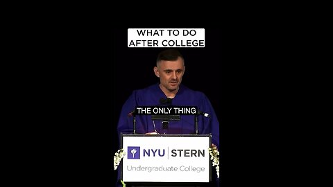 "🔥 Must-Watch Speech for Every 16–26 Year Old | GaryVee at NYU Stern 🎓💡"