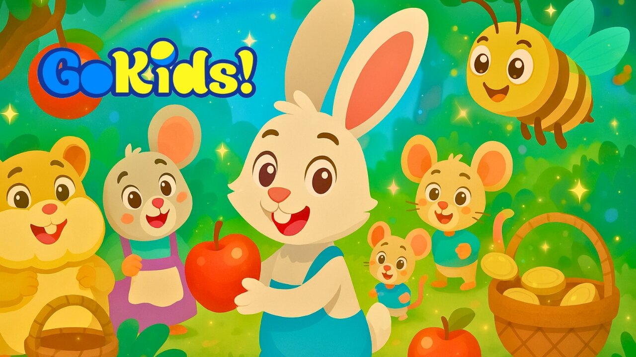 Helping Rabbit, Bees, Hamster & Mouse 🐰🐝🐹🐭 | Forest Games Fun for Kids