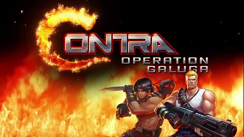 CONTRA OPERATION GALUGA HD GAMEPLAY STORY MODE