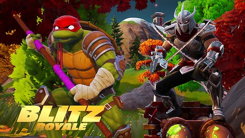 Afternoon Cartoons ft. TMNT x Fortnite Pt. 2 | Blitz Royale | Gaminghousecat