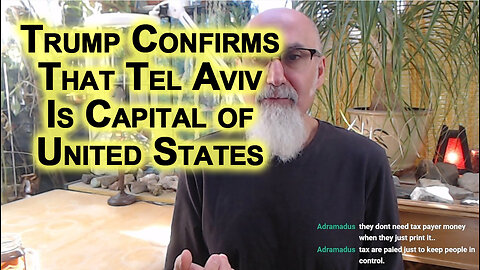 Trump at Knesset Confirms That Tel Aviv Is Capital of United States: Zionist Israel Hijacked MAGA