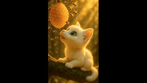 A Kitten and the Baby Cat ❤️ #rumble #reels #shorts #kids #viral #cat #trending #ai #aivideos