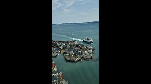 Panoramic Nostalgia Bliss: Southsea River, Portsmouth UK.