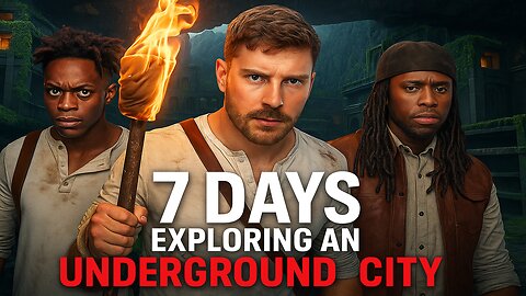 7 Days Exploring an Underground City – Real Life Adventure!