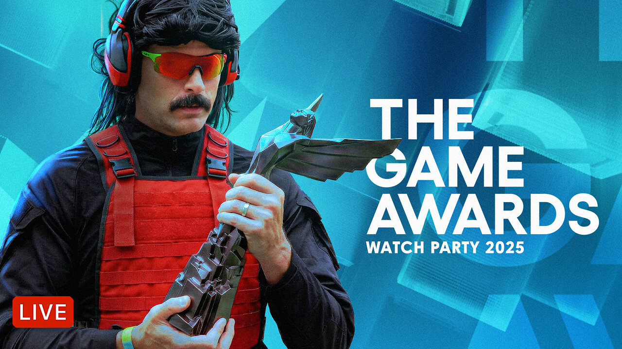 🔴LIVE - DR DISRESPECT - THE GAME AWARDS 2025 - WORLD PREMIERES AND WINNERS