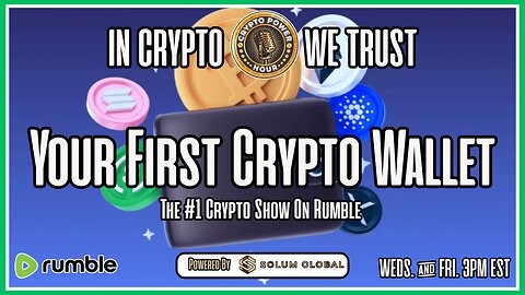 Your First Crypto Wallet, In Crypto We Trust