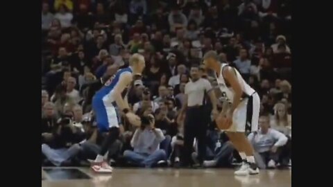Tim Duncan 34 Points 5 Ast Vs. Clippers, 2007-08.