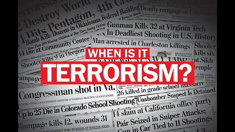 Are you a victim of domestic terrorism? Let's find out...