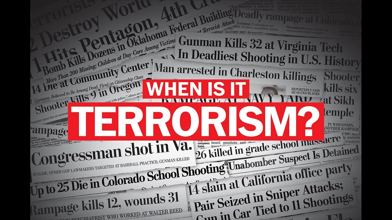 Are you a victim of domestic terrorism? Let's find out...