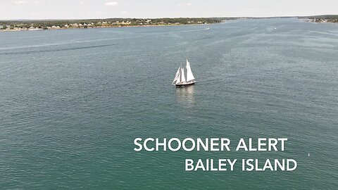 The Schooner ALERT Bailey Island in Harpswell Maine in Beautiful 4K