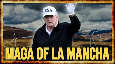Trump Rails Against Windmills and Immigrants in Scotland