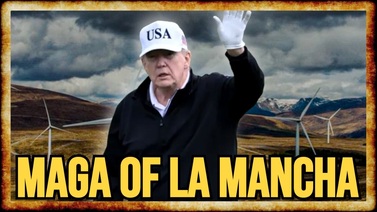 Trump Rails Against Windmills and Immigrants in Scotland