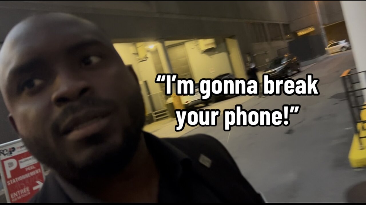 HOTEL EMPLOYEE LOSES TEMPER OVER A CAMERA