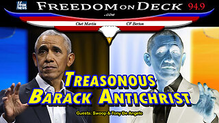 Treasonous Barack Antichrist