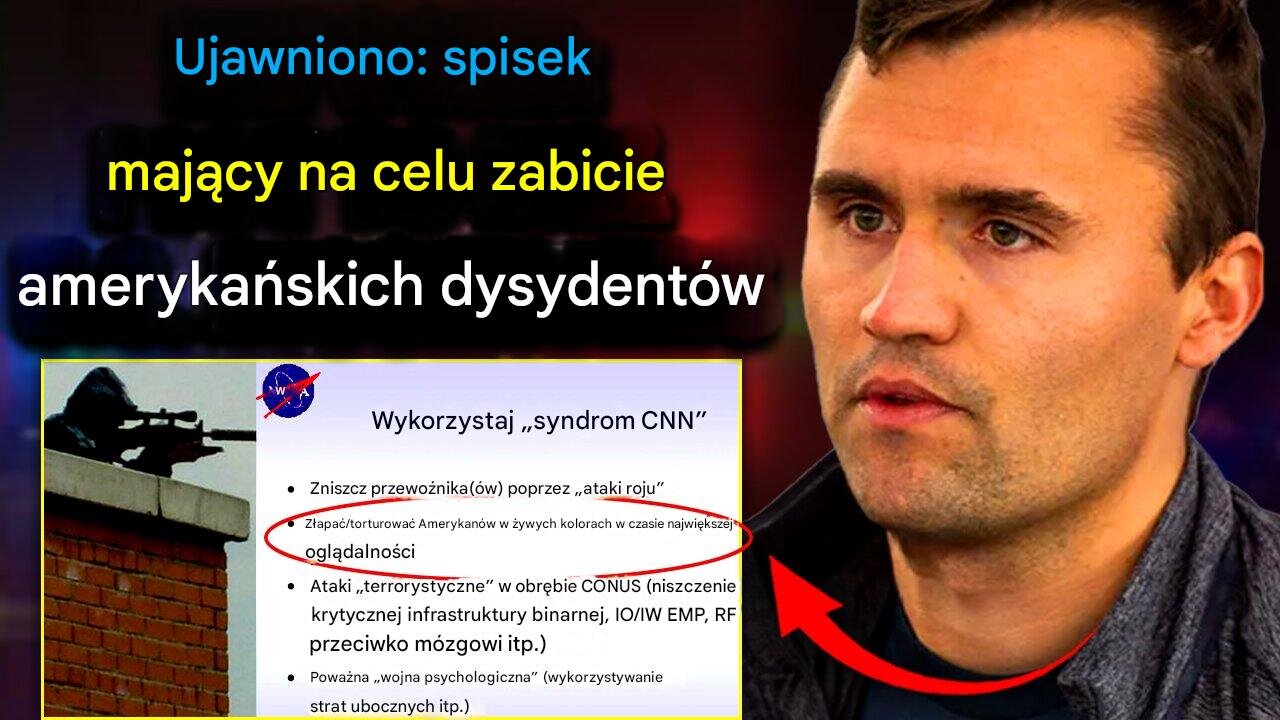 Wyciekłe dokumenty rządowe ujawniają spisek Mossadu mający na celu zamordowanie Charliego Kirka w 2025 roku