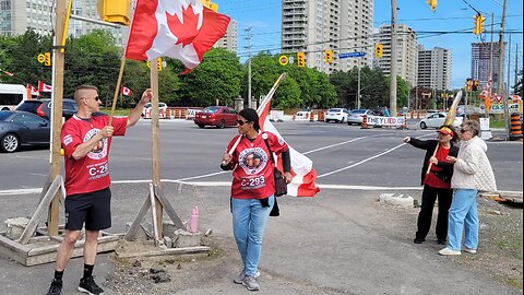 2025 05 18 Protest in Mississauga