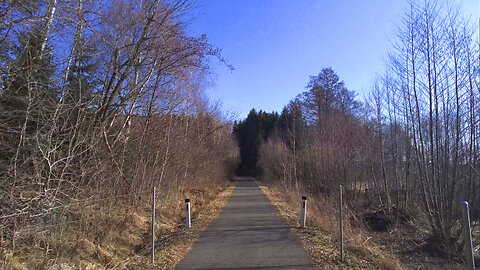 The Old Train Tracks - ASMR Walk In Beautiful Spring Weather