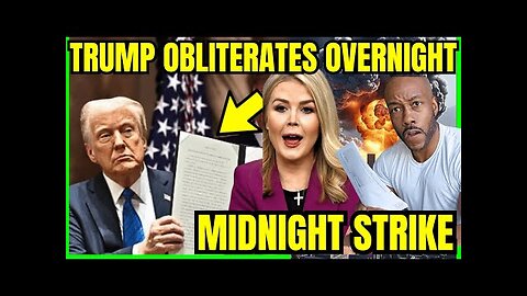MIDNIGHT STRIKE Trump Unleashes Bombers After Iran’s Final Insult