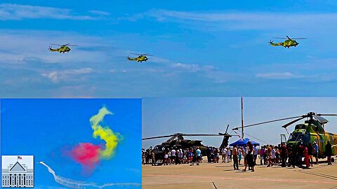 U.S. Soldiers at the Constanta Black Sea Air Show in Romania