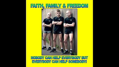 UNIT Faith, Family & Freedom.