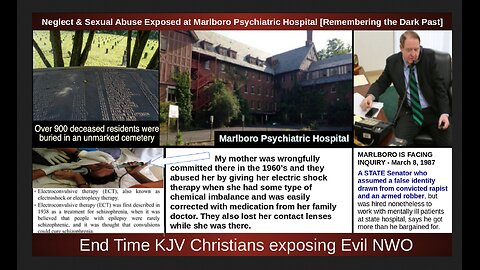 Neglect & Sexual Abuse Exposed at Marlboro Psychiatric Hospital [Remembering the Dark Past]