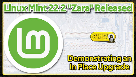 Linux Mint 22.2 In Place Upgrade