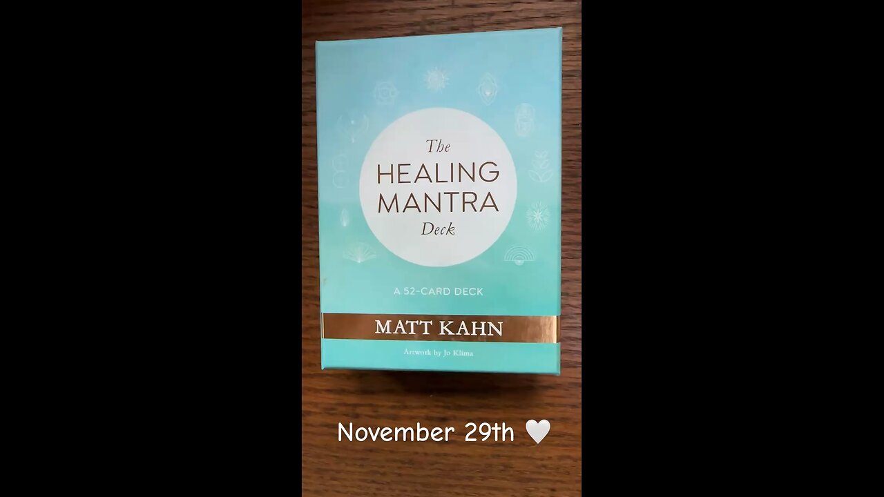 11/29/25 card: get some rest