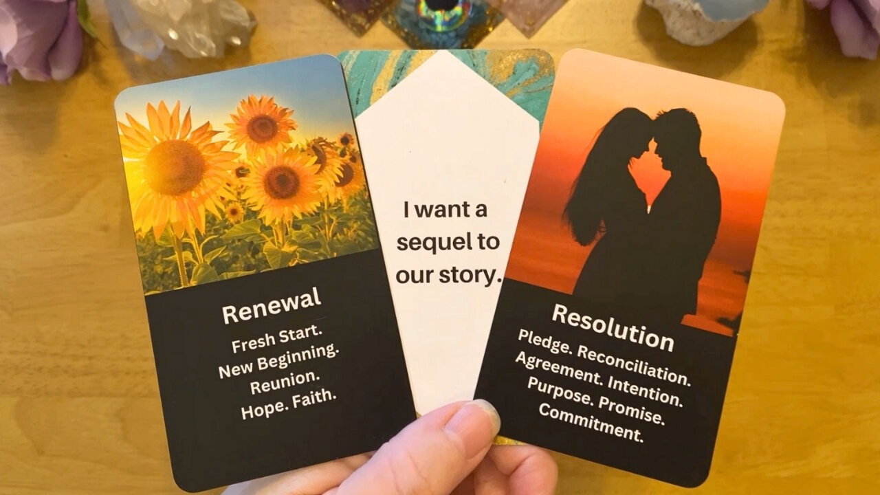 I WANT TO START OVER WITH YOU! ♥️ I'LL NEVER GIVE UP ON US! 🥂COLLECTIVE LOVE READING (IN-DEPTH)