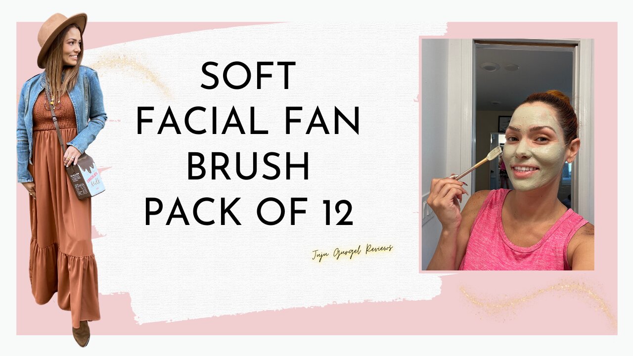 Soft Facial Fan Brush pack of 12 review