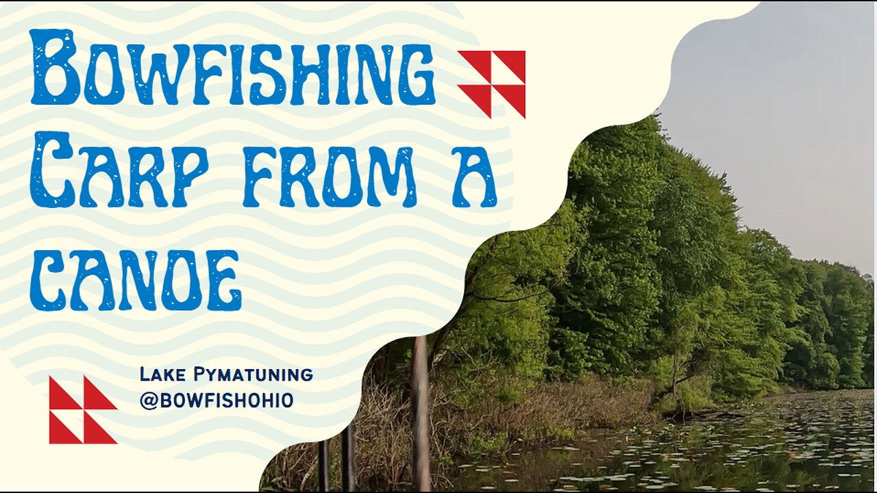 INSANE Carp Bowfishing from a Canoe on Lake Pymatuning!