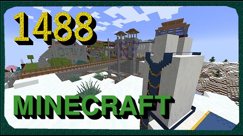 Lets Play Minecraft Episode – 1488 Llama goes spinning round and round