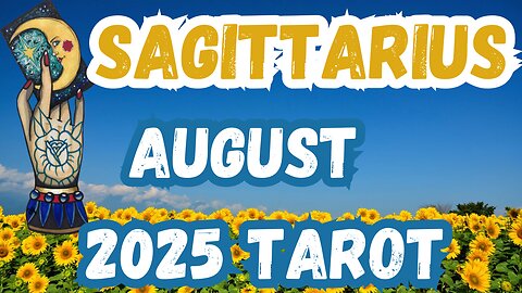 Sagittarius ♐️ - On the precipice of a new beginning! August 2025 Monthly Tarot Reading #sagittarius