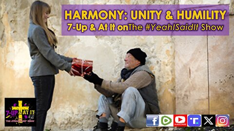 WORD OF THE DAY: ROMANS 12:16 - HARMONY: UNITY AND HUMILITY