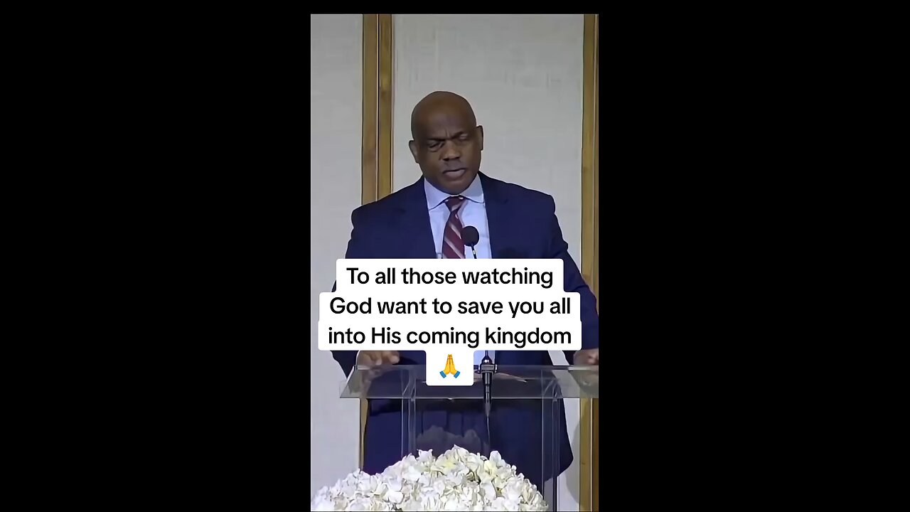 God wants to save you in His kingdom!