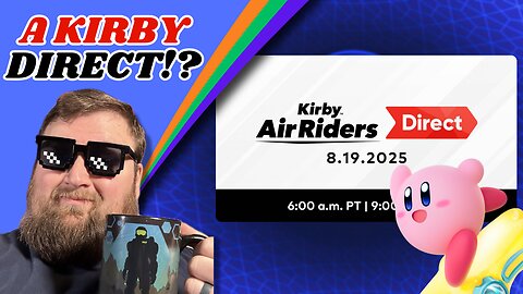 Kirby Air Riders Direct REACTION STREAM | Morning Game News Show