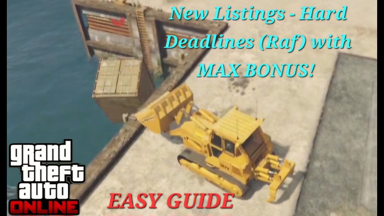 New Listings - Hard Deadlines (Raf) with MAX BONUS!