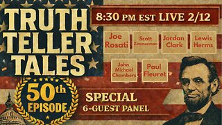 TTT-50 LIVE!! 8:30pm EST! 2/12!! Don't Miss This ONE of a KIND PANEL of WARRIORS!!