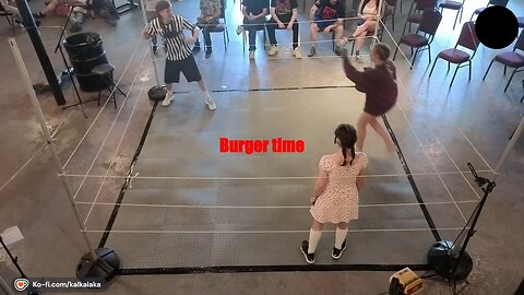 slack_au VS "burger time" (Chairy & Naz) boxing fight | Stream Stars: Knocked Offline - Night 2
