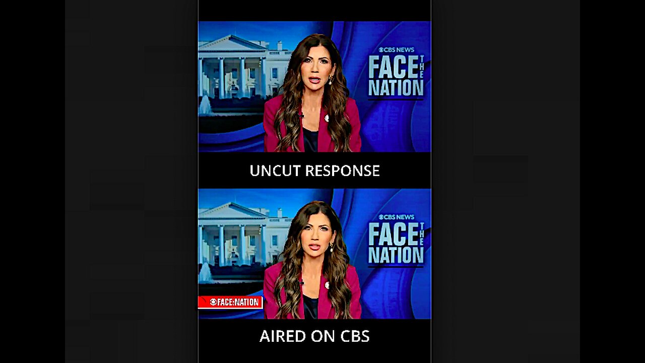 CBS FORCED TO BACK DOWN After Kristi Noem Censorship Scandal