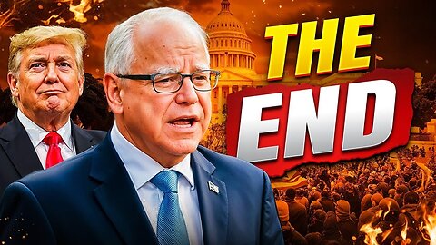 I CAN'T BELIEVE WHAT JUST HAPPENED TO GOV. TIM WALZ!