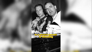 Wheeling WV, 1950: McCarthy says the State Dept is Full of Communists-all recordings since destroyed