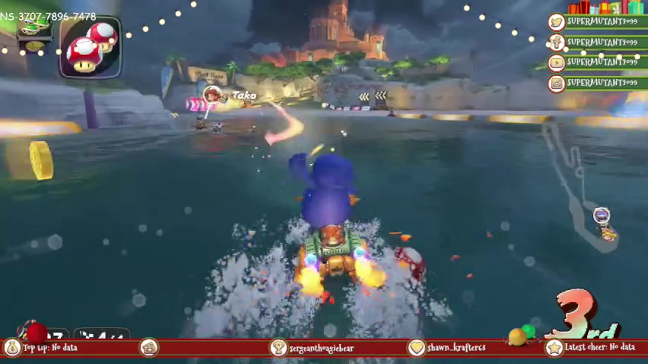 🎁🎅12/14/25 Edition of Sunday Night Racing with Mario Kart World. Racing with @MysticGamer🎁🎄