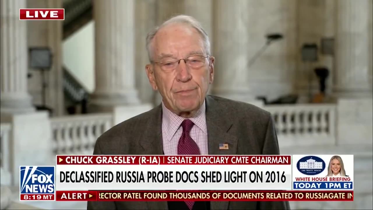 Grassley on Russia Hoax