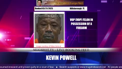 Mugshot TV - Live Arrest Booking Video Stream