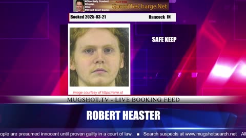 Mugshot TV - Live Arrest Booking Video Stream