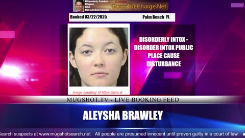 Mugshot TV - Live Arrest Booking Video Stream