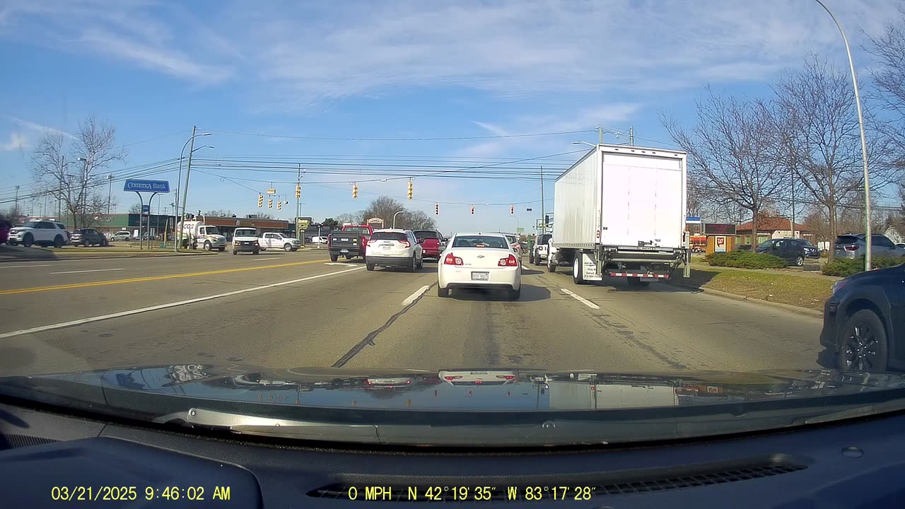 Roundtrip Drive From Levagood Area, Dbn; To Dollar Tree, Middlebelt Rd, Garden City, MI, 3/21/25