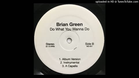 Brian Green - Do What You Wanna Do (Rare Instrumental)