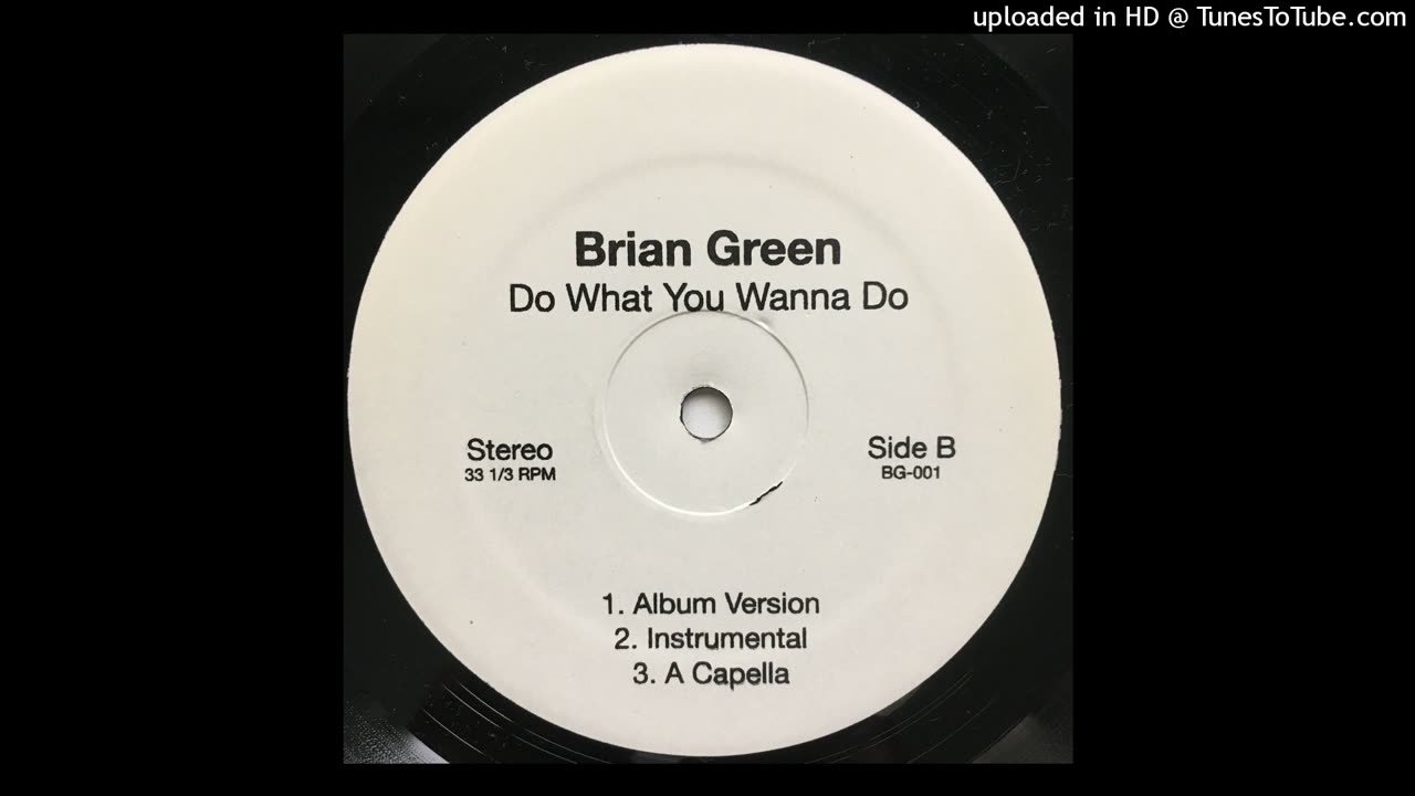 Brian Green - Do What You Wanna Do (Rare Instrumental)